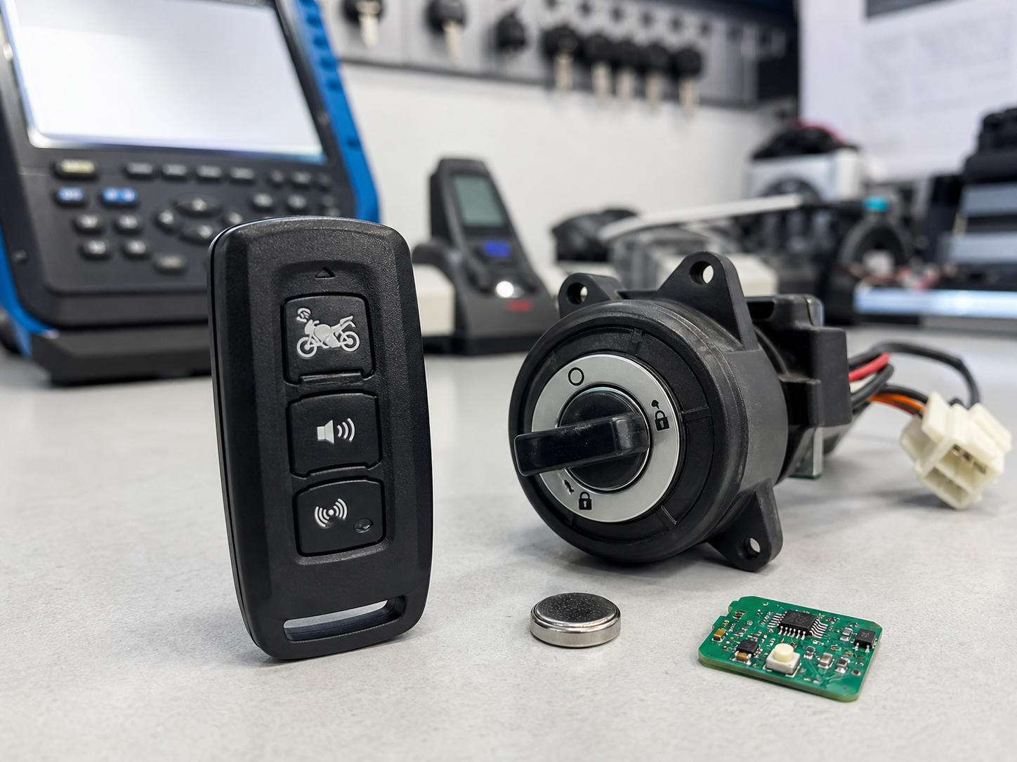 Dịch vụ sửa smart key và làm chìa khóa xe máy tại Hóc Môn